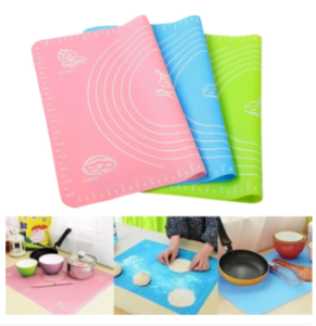 3-in-1 Kitchen Bundle – Silicone Glove + Baking Mat + Egg Beater